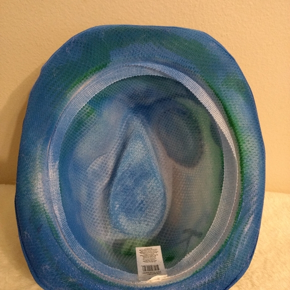 2018 Madi Gras Fedora Hat Madi Gras Colors Size Large 7.5" - Picture 8 of 11